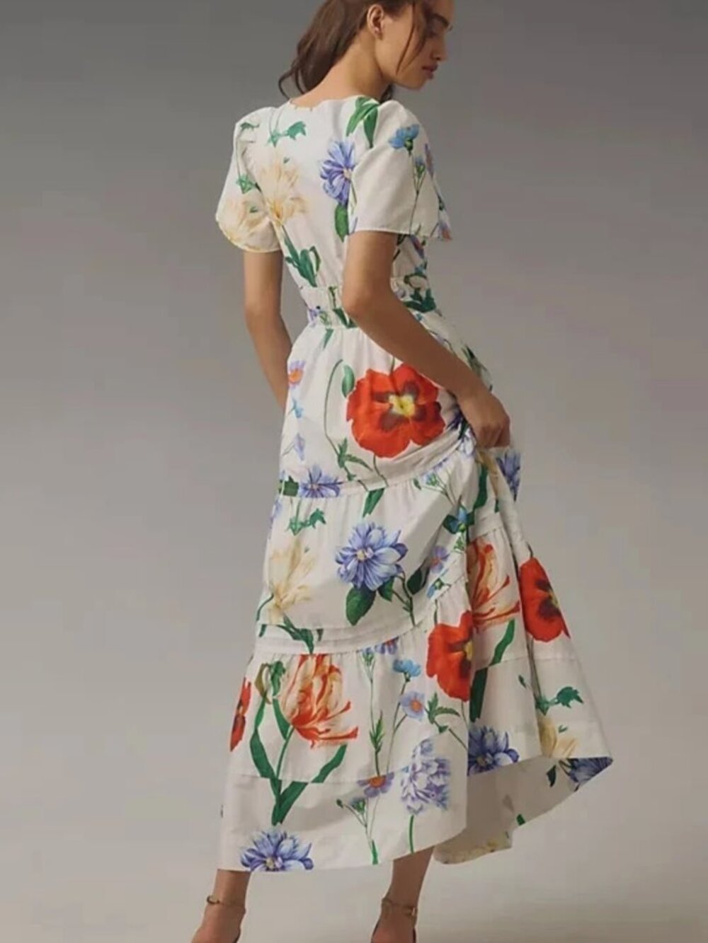 Anthropologie Somerset Floral Dress - Picture 5 of 6